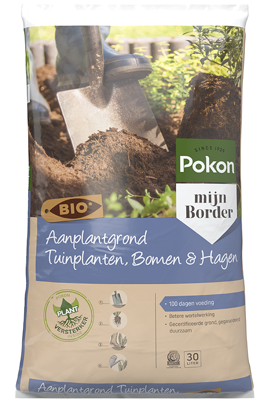 Pokon Bio Aanplantgrond Tuinen, Bomen & Hagen 30L