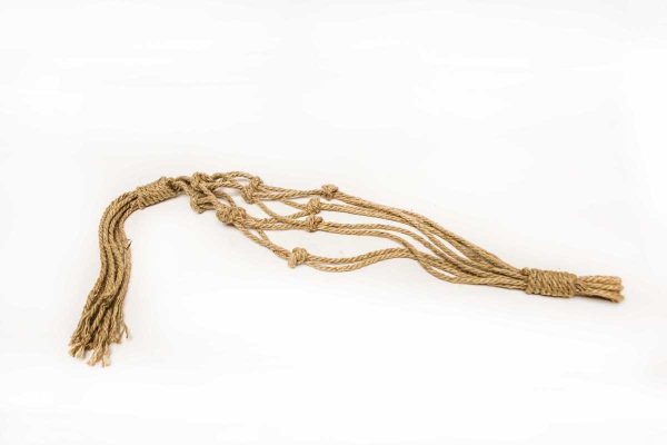 Macramé touw voor hangpot 108cm, bruin