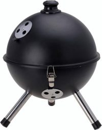 Compacte Barbecue Ø31xH47cm in wit of zwart