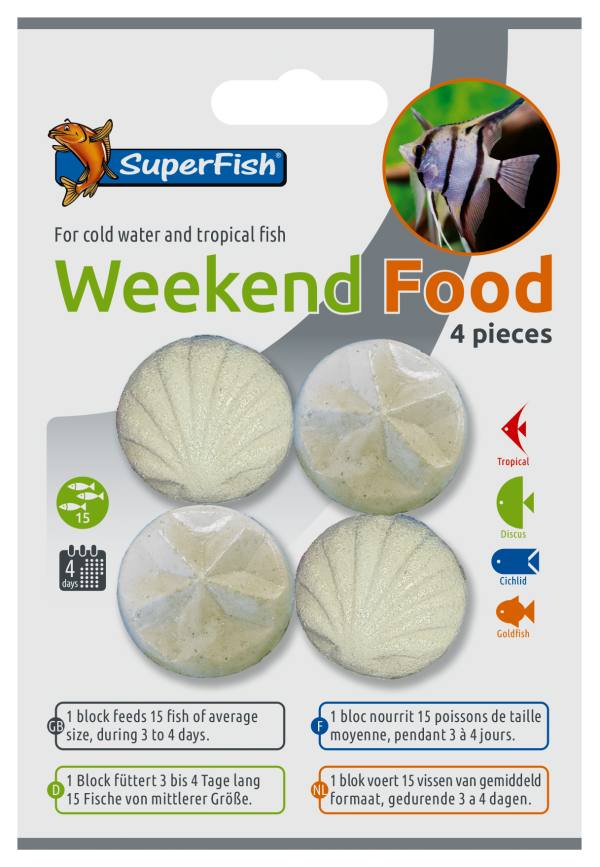 SuperFish Weekend Food 4 stuks