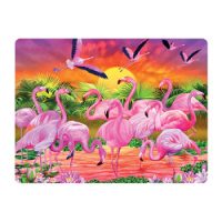 livelife ansichtkaarten - flamingo lingo