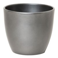 Pot Boule metallic D11.5 H9.5