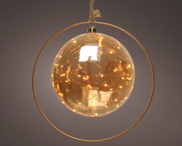 Micro LED bal amber/klassiek warm