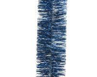Guirlande lametta glans nacht blauw 270cm